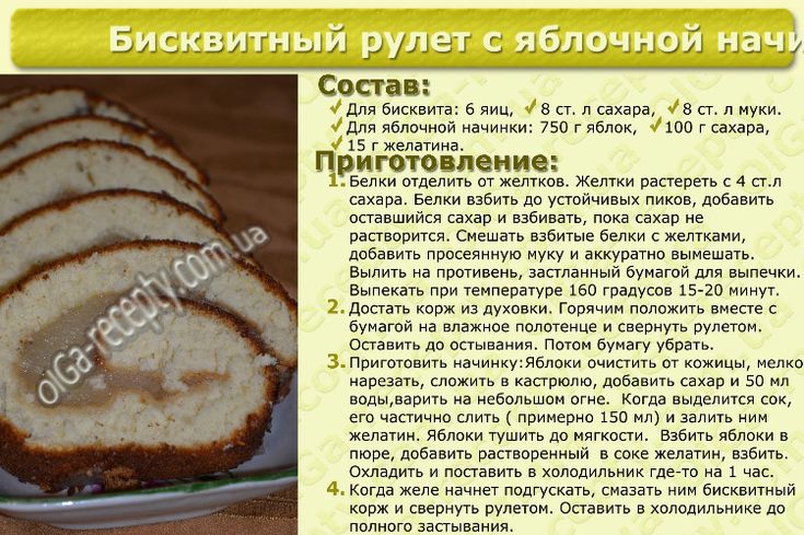 Рецепт вкусного бисквита для торта в домашних