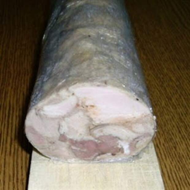 Колбаса в пищевой пленке в домашних условиях пошаговый рецепт с фото