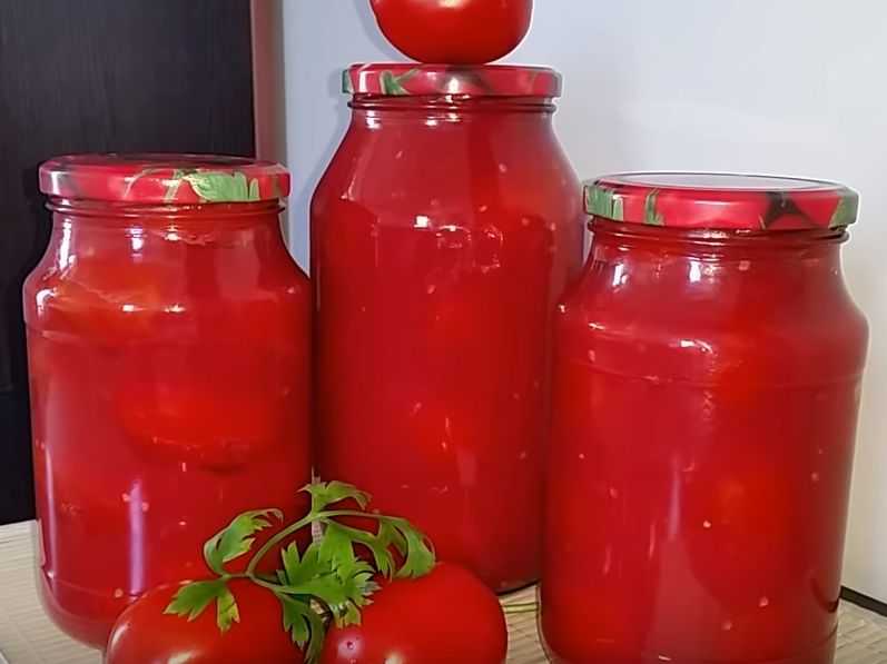 Заготовка помидоров в собственном соку на зиму рецепты